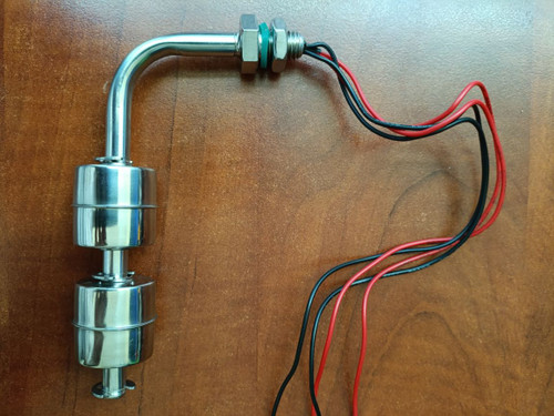 لول سوییچ دو گوی - بدنه استیل - چهار سیمه - دوکنتاکت