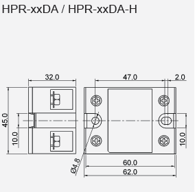 ابعادHPR-100DA